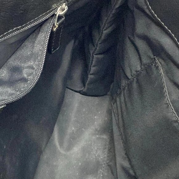 Auth DIOR/ChristianDior Street Chic/Trotter Black Jacquard Leather Tote Bag - Picture 15 of 16